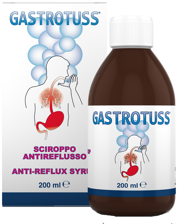 SCIROPPO ANTIREFLUSSO GASTROTUSS 200 ML - Farmacia Bartoli