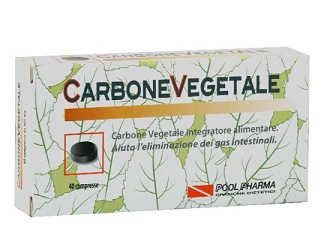 CARBONE VEGETALE POOL PHARMA 40 COMPRESSE - Farmacia Bartoli