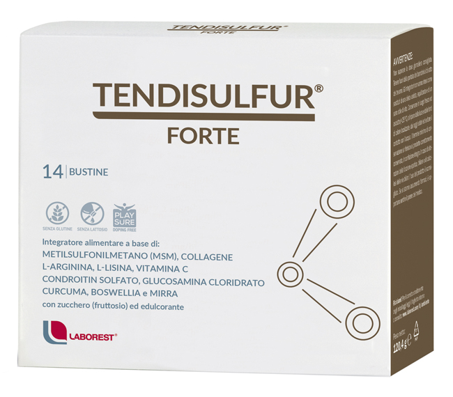 TENDISULFUR FORTE 14 BUSTE 119 G - Farmacia Bartoli