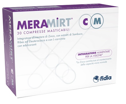 MERAMIRT CM 30 COMPRESSE MASTICABILI - Farmacia Bartoli