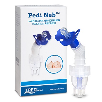 AMPOLLA AEROSOLTERAPIA PEDINEB INFANT CON CIUCCIO - Farmacia Bartoli