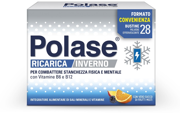 POLASE RICARICA INVERNO 28 BUSTINE DI POLVERE EFFERVESCENTE - Farmacia Bartoli