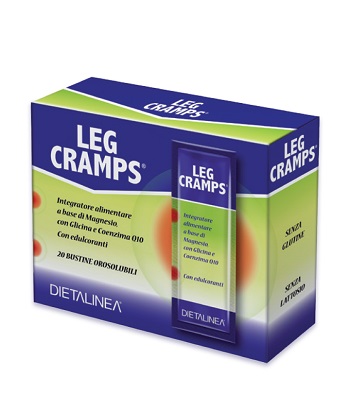 LEG CRAMPS 20 BUSTINE OROSULUBILI DIETALINEA 25 G - Farmacia Bartoli