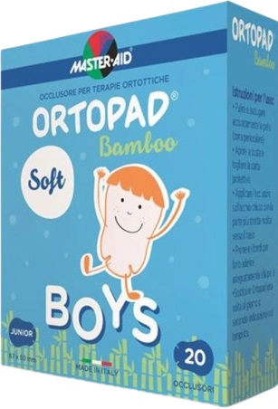 CEROTTO OCULARE PER ORTOTTICA ORTOPAD SOFT BOYS REGULAR 20 PEZZI - Farmacia Bartoli