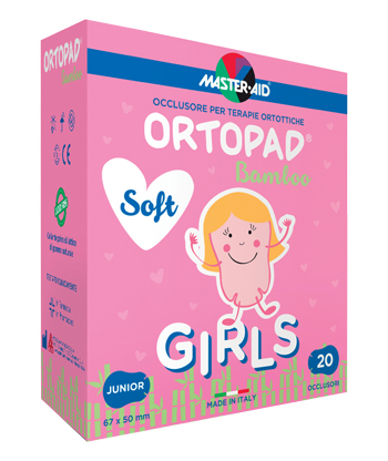 CEROTTO OCULARE PER ORTOTTICA ORTOPAD SOFT GIRLS JUNIOR 20 PEZZI - Farmacia Bartoli