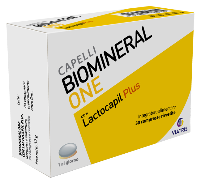 BIOMINERAL ONE LACTOCAPIL PLUS 30 COMPRESSE - Farmacia Bartoli