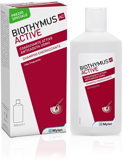 BIOTHYMUS AC ACTIVE SHAMPOO ENERGIZZANTE UOMO 200 ML PREZZO SPECIALE - Farmacia Bartoli