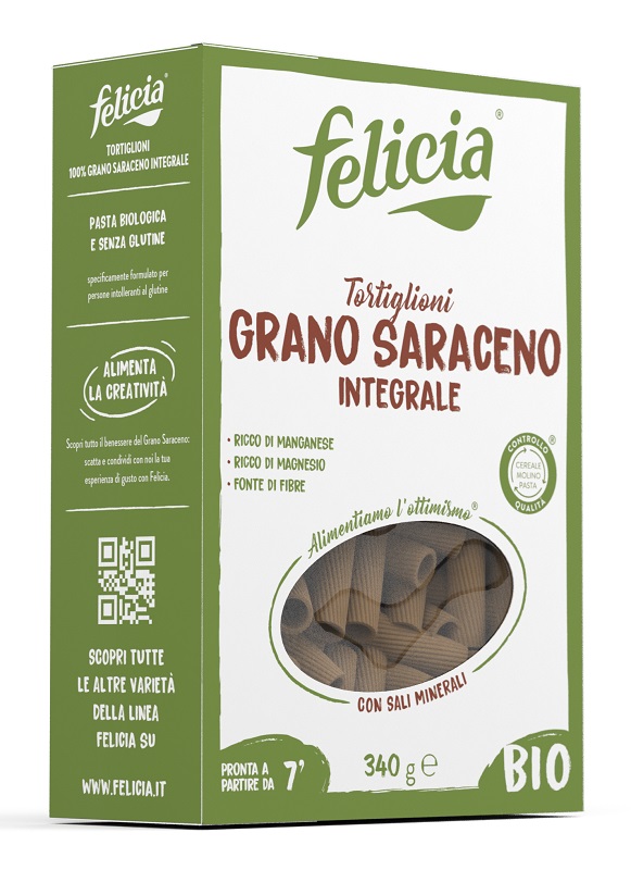 FELICIA BIO SARACENO TORTIGLIONI 340 G - Farmacia Bartoli