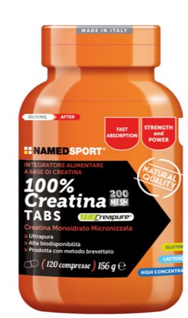 CREATINA 100% 120 COMPRESSE - Farmacia Bartoli