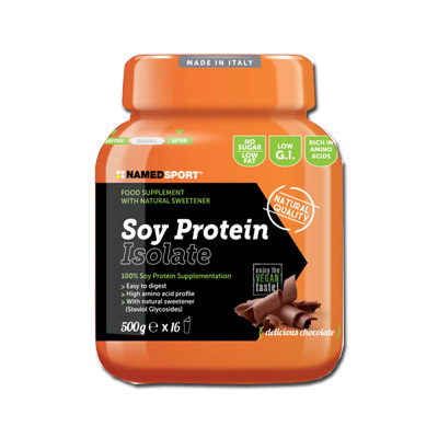 SOY PROTEIN ISOLATE DELICIOUS CHOCOLATE POLVERE 500 G - Farmacia Bartoli