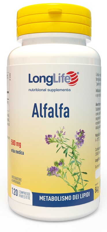 LONGLIFE ALFALFA 120 COMPRESSE RIVESTITE - Farmacia Bartoli