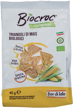 BIOCROC TRIANGOLI DI MAIS BIO 40 G - Farmacia Bartoli