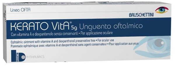 UNGUENTO OFTALMICO KERATO VITA 5 G - Farmacia Bartoli