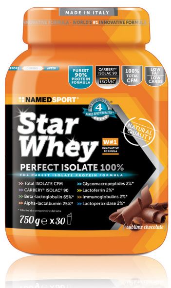STAR WHEY SUBLIME CHOCOLATE 750 G - Farmacia Bartoli