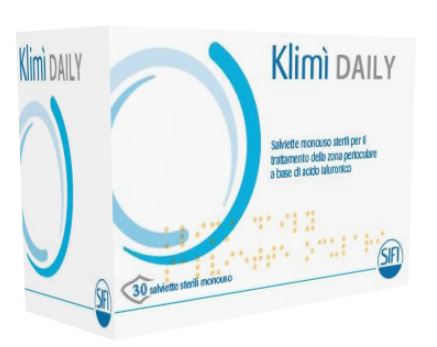KLIMI' DAILY 30 SALVIETTINE DETERGENTI MONOUSO STERILI PER L'IGIENE OCULARE - Farmacia Bartoli