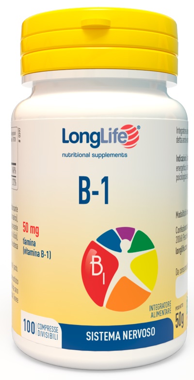 LONGLIFE B1 100 COMPRESSE 50 MG - Farmacia Bartoli