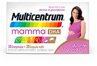 MULTICENTRUM MAMMA DHA 30 COMPRESSE + 30 CAPSULE - Farmacia Bartoli