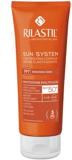 RILASTIL SUN SYSTEM PHOTO PROTECTION THERAPY SPF50+ LATTE 100 ML - Farmacia Bartoli