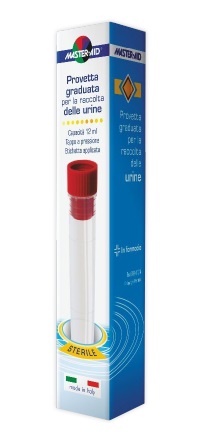 PROVETTA RACCOLTA URINA MASTER-AID 12 ML - Farmacia Bartoli