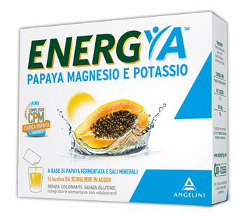 ENERGYA PAPAYA MAGNESIO POTASSIO 14 BUSTINE - Farmacia Bartoli