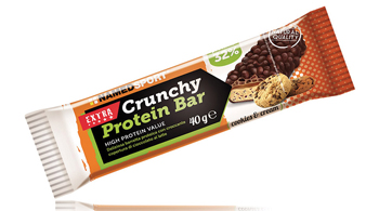 CRUNCHY PROTEINBAR COOKIES & CREAM 1 PEZZO 40 G - Farmacia Bartoli