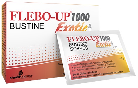 FLEBO-UP 1000 EXOTIC 18 BUSTINE - Farmacia Bartoli