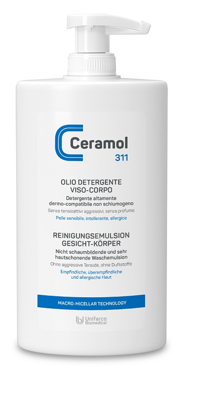CERAMOL 311 OLIO DETERGENTE VISO/CORPO 400 ML - Farmacia Bartoli