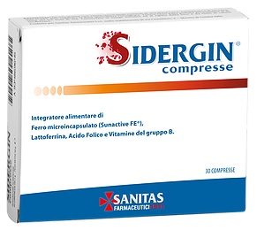 SIDERGIN 30 COMPRESSE - Farmacia Bartoli