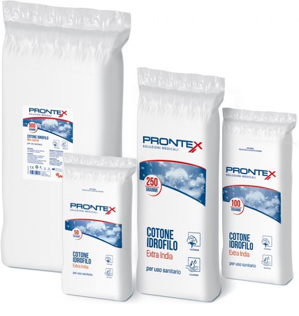 COTONE IDROFILO EXTRA INDIA PRONTEX 500 G - Farmacia Bartoli