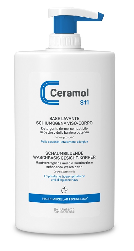 CERAMOL 311 BASE LAVANTE SCHIUMOGENA 400 ML - Farmacia Bartoli