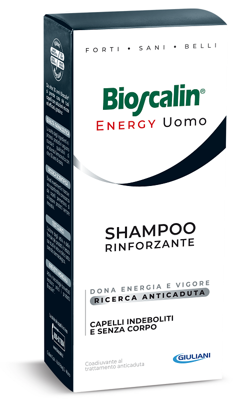 BIOSCALIN ENERGY SHAMPOO RINFORZANTE 200 ML - Farmacia Bartoli