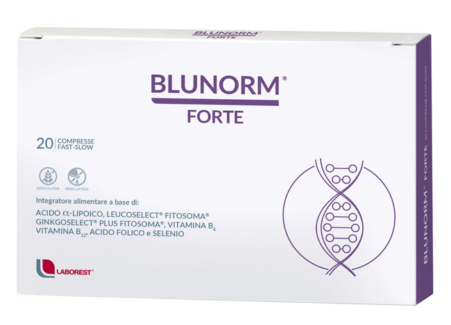 BLUNORM FORTE 20 COMPRESSE - Farmacia Bartoli