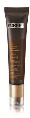 KORFF SUN SECRET CREMA FLUIDA SPF30 MATT 40 ML - Farmacia Bartoli
