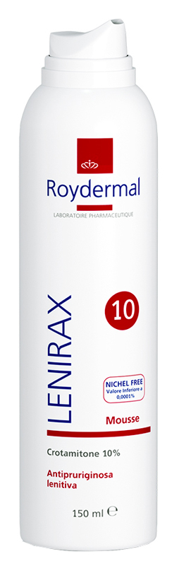 LENIRAX 10 MOUSSE DERMATOLOGICA CROTAMITONE 10% 150 ML - Farmacia Bartoli
