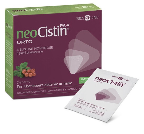 NEOCISTIN PAC A URTO 6 BUSTINE MONODOSE - Farmacia Bartoli