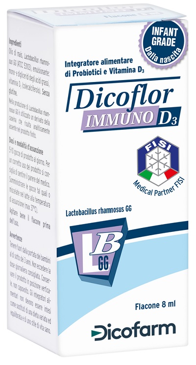 DICOFLOR IMMUNO D3 8 ML FLACONE - Farmacia Bartoli