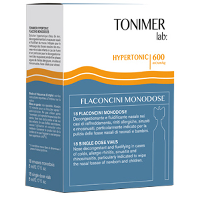 TONIMER LAB HYPERTONIC 18 FLACONCINI MONODOSE - Farmacia Bartoli