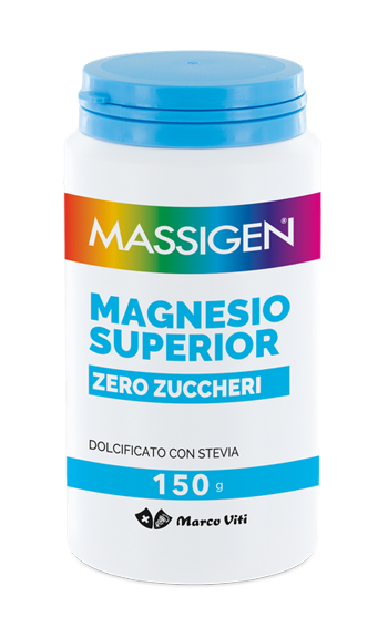MASSIGEN MAGNESIO SUPERIOR ZERO ZUCCHERI 150 G - Farmacia Bartoli