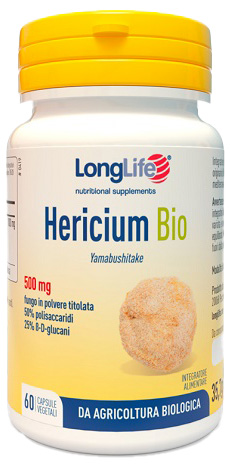 LONGLIFE HERICIUM BIO 60 CAPSULE VEGETALI - Farmacia Bartoli