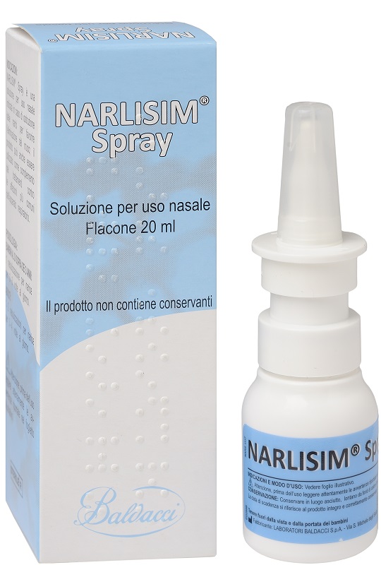 NARLISIM SPRAY SOLUZIONE NASALE 20 ML - Farmacia Bartoli