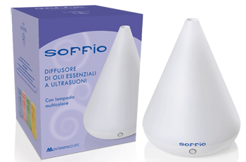 VAPO ESSENTIA SOFFIO AD ULTRASUONI + LAMPADADA CON FUNZIONE MULTICOLORE - Farmacia Bartoli