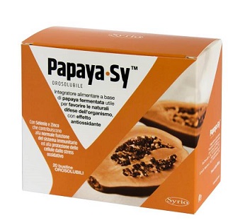 PAPAYA-SY 20 BUSTINE 92 G POLVERE OROSOLUBILE - Farmacia Bartoli