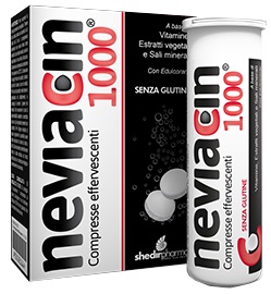NEVIACIN 1000 20 COMPRESSE EFFERVESCENTI - Farmacia Bartoli