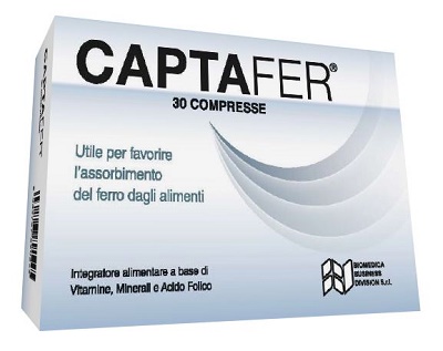 CAPTAFER 30 COMPRESSE - Farmacia Bartoli