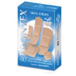 CEROTTO PRONTEX SKIN STRIPS 6 FORMATI ASSORTITI ASTUCCIO 40 PEZZI - Farmacia Bartoli