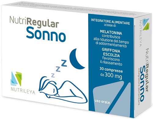 NUTRIREGULAR SONNO 30 COMPRESSE - Farmacia Bartoli