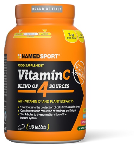 VITAMIN C 4 NATURAL BLEND 90 COMPRESSE - Farmacia Bartoli