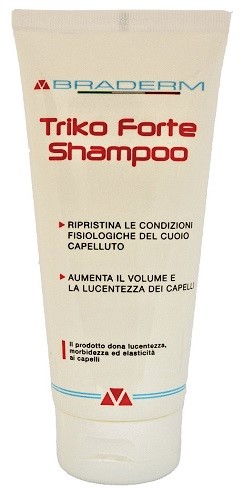 TRIKO FORTE SHAMPOO 200 ML BRADERM - Farmacia Bartoli