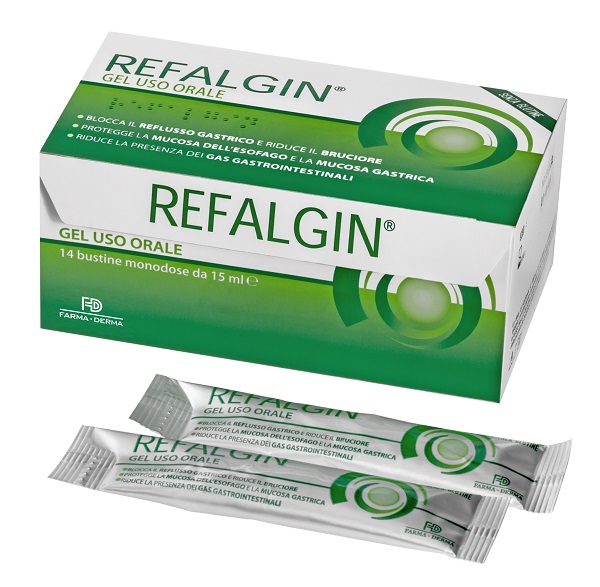 REFALGIN GEL OROSOLUBILE ANTIREFLUSSO 14 BUSTINE 15 ML - Farmacia Bartoli