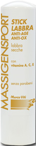 MASSIGENSPORT STICK LABBRA ANTIAGE ANTIOX - Farmacia Bartoli